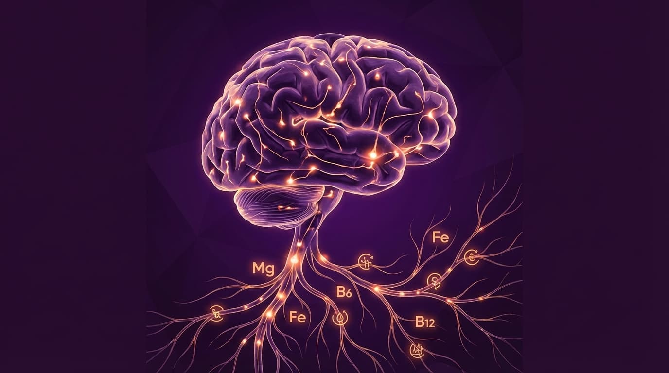 Magnezij, železo in vitamini B – zakaj so nepogrešljivi za živčni sistem